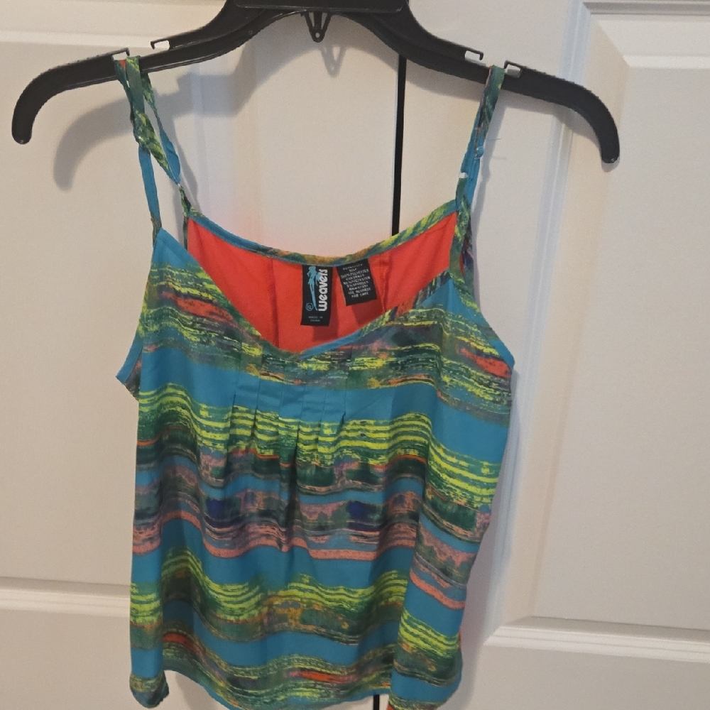 Weavers Multicolor Striped Camisole